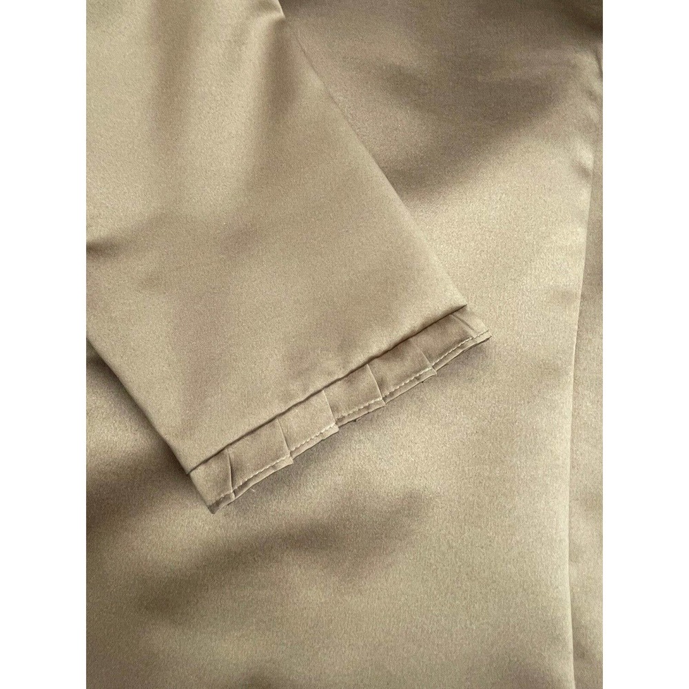 DONNA RICCO Golden Brown Dressy Cocktail Long Skirt Suit Size 10 - Picture 15 of 16